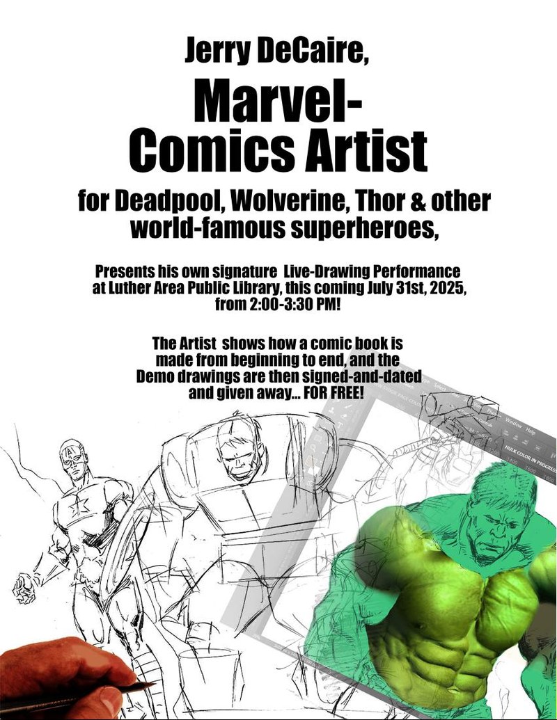 Marvel Comics Illustrator Jerry Decaire